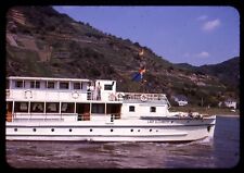 1963 Steamer Boat on The Rhine River  Lady Elizabeth  35mm Slide Photo picture