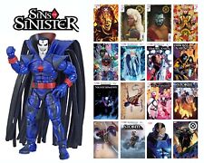 Mr. Sinister Action Figure W/ Sins Of Sinister (Full Run) & Immortal X-men 10-13 picture
