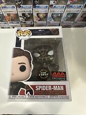 Funko Pop Spider-Man GITD CHASE - AAA Anime (Exclusive) Mint w/ Protector picture