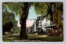 Los Angeles CA-California, West Adams From Portland, Vintage c1909 Postcard picture
