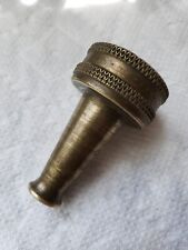 SHERMAN USA vintage Brass Hose attachment Nozzle sprinkler EUC picture