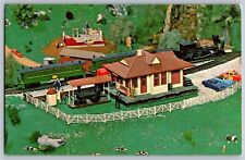 Strasburg, Pennsylvania - Choo Choo Barn, Rail Road - Aerial - Vintage Postcard picture