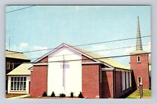 Ocean City MD-Maryland, Atlantic Methodist Church, Antique Vintage Postcard picture