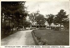 Southeast View, Sweetwater Hotel, Bedford Springs, Massachusetts MA Postcard picture