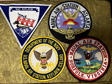 US NAVY AVIATION PATCH LOT 7 patches Naval Air Stations NAS picture
