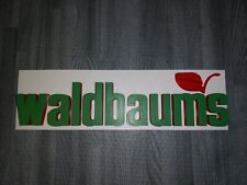 Waldbaums store 3D Logo 3D Printed.  15 Inch Long Collectors Advertising picture