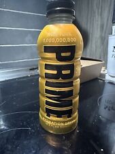 PRIME HYDRATION DRINK 500ml GOLD NYC 1 MILLION LIMITED  RARE Empty picture