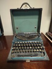 Vtg 1940s Remington Remette Portable Manual Typewriter Original Case picture