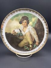 Vintage Wall Hanging Collector’s Plate Sir Henry Rayburn Peasant Boy With Rabbit picture