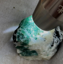 420ct Rare Emerald Rare Gemstone Blue Green Crystal Rough Specimen Mananjary picture