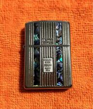 ZIPPO Sterling Silver Limited Edition shell inlay picture