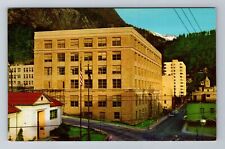 Juneau, AK-Alaska, State Capitol Building Antique, Vintage Souvenir Postcard picture