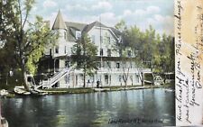 1907 Lake Keuka New York Hotel Postcard Wayne NY Postcard Antique picture
