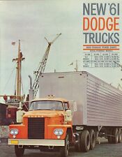 1961 Dodge High-Tonnage Power Giants Diesel-Powered Trucks Sales Brochure picture