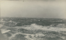 Sea view aboard du Rochambeau, May 30 to December 12, 1918, Vintage silver p picture