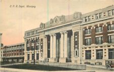 Canada Winnipeg Clubb #104 C.P.R. Depot Postcard 22-7766 picture