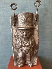 Antique 1920s Anton Reich best man top hat groom tin chocolate mold picture