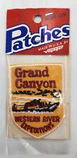Vintage Voyager Grand Canyon Western River Expeditions Patch Souvenir Iron On picture