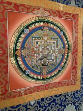 Kalachakra Mandala - Handpainted Thangka from Nepal Himalayas picture
