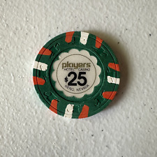 $25 Players Hotel & Casino UNC - RENO, NEVADA Casino Chip RARE picture