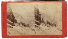 Yosemite Valley From Cloud's Rest, California, c 1870's Tall style Stereoview picture