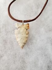 Authentic Native American, Indian Arrowhead Necklace picture