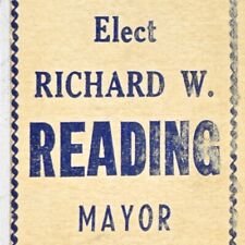 1938 Richard W. Reading Detroit Mayor Michigan Republican Party Election Vote picture