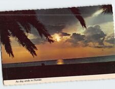 Postcard As day ends in Florida USA picture