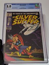 Silver Surfer 4 CGC 5.0 Marvel Thor Hulk Stan Lee Iconic cover key 1969 Silver picture