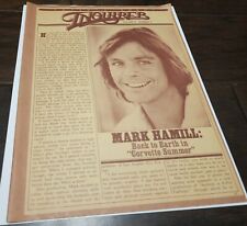 Original 1970s Teen Magazine Entertainment Inquirer Vol 6 Num 9 Mark Hamill picture