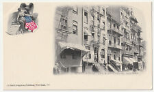 c1900s~Old China Town~Joss House~New York City~NYC NY~Vintage VTG Postcard picture