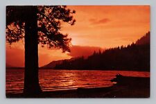 Postcard Lake Wenatchee From Crescent Beach at Sunset Washington picture