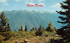 Seven Devils Gorge Mountains Hells Canyon Idaho Vtg Postcard C49 picture