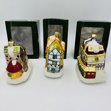 Department 56 Ornaments Night Before Christmas Dickens Village Glass picture