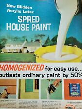 1964 Glidden Spred Exterior House Paint  Homogenized For Easy Use picture