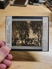 Vintage Magic Lantern Slide-Reception In A Park(1912)-Painting By Gifford Beal picture
