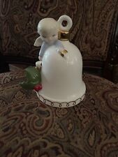 Vintage Beautiful Large Shaped Bell With Angel picture