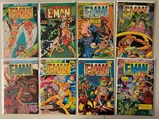 E-Man First Comics lot #1-25 (final issue) 15 diff avg 6.0 (1983-85) picture