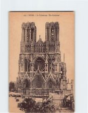 Postcard The Cathedral Reims France picture