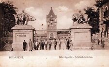 BUDAPEST - Kozvagohid Schlachtbrucke Postcard - Hungary - udb (pre 1908) picture