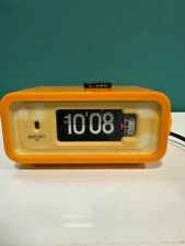 SE|KO Flip Clock DP666T Yellow Body Space age Vintage Flip and flop function picture