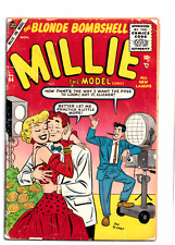 MILLIE THE MODEL 64 (1955 Atlas) Dan DeCarlo c/a. Chili S; Paper Dolls; GOOD- picture