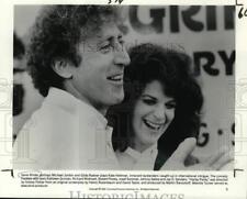 1982 Press Photo Gene Wilder, Gilda Radner in 