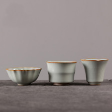 冬青汝窑主人杯 Ruyao Tea Cup Master Cup Kung Fu Tea Drinking Ceramic Tea Cup picture
