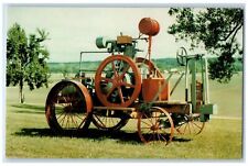 Moline Illinois IL Postcard The Reproduction Froelich Tractor Scene c1960's picture