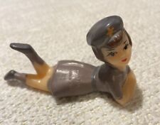 Vintage Wilton 1950's Girl  Scout Cake Topper Figurine picture