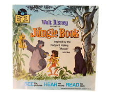 Vintage Walt Disney Read Along Book and Record Jungle Book # 319 1977 picture