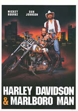 Mickey Rourke Harley Davidson and the Marlboro Man Movie Poster Print 17 x 12 picture