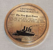 Centennial Commemorative The New York Times Titanic Compass picture