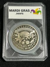 1967 New Orleans Mardi Gras .999 Fine Silver Doubloon Krewe of Okeanos picture